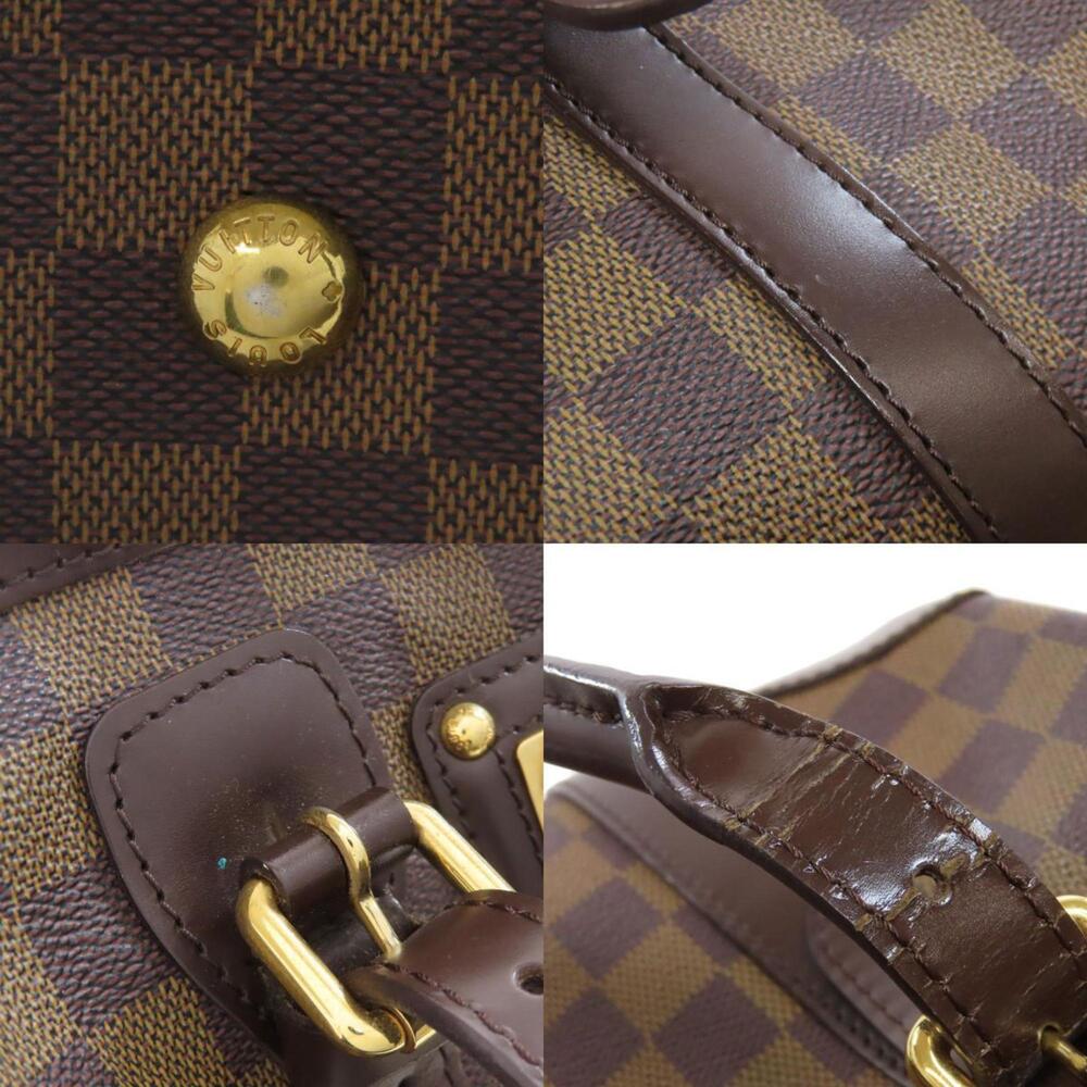 LOUIS VUITTON Brown Damier Canvas Boston Bag - Picture 8 of 11
